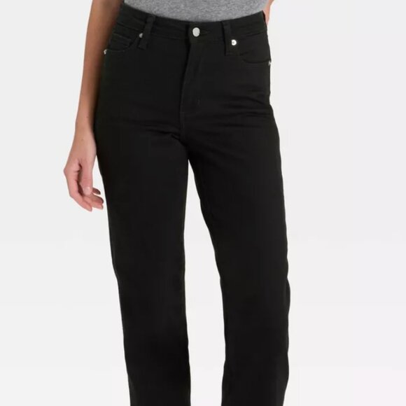 Women's Everyday High-Rise Straight Jeans - Picture 1 of 3